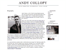 Tablet Screenshot of andy.collopy.net